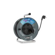 Удлинитель на катушке 4х30м с заземл. 16А IP54 4кВт ПВС 3х2.5 термозащ. КОСМОС YKKsm30m-4g-Z(2.5)IP