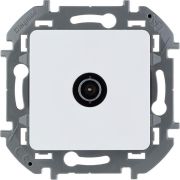 Розетка телевизионная TV Inspiria 2дБ 0-2400мГц с топологией «звезда» механизм бел. IEK 673850