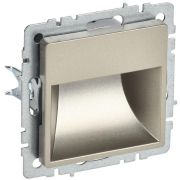 Подсветка светодиодная BRITE встраив. ПЛ20-БрШ механизм шампань IEK BR-FL20-K37